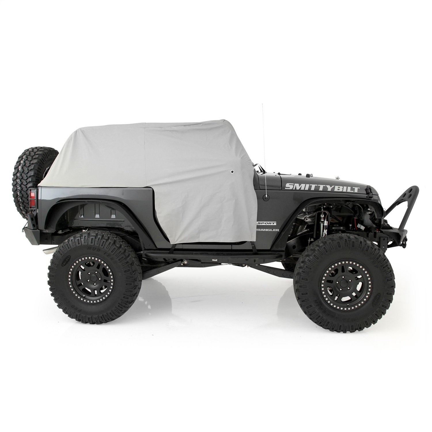 Smittybilt 1068 Abdeckplane mit Türklappe, wasserdicht, Grau Smittybilt 1068 Abdeckplane mit Türklappe, wasserdicht, Grau von Smittybilt
