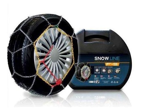 Snow Line SL9-100 - SCHNEEKETTEN FÜR Fahrzeuge 9 MM GR. 100 MAßE 225/50 R17 - TÜV GEPRÜFT von Snow Line