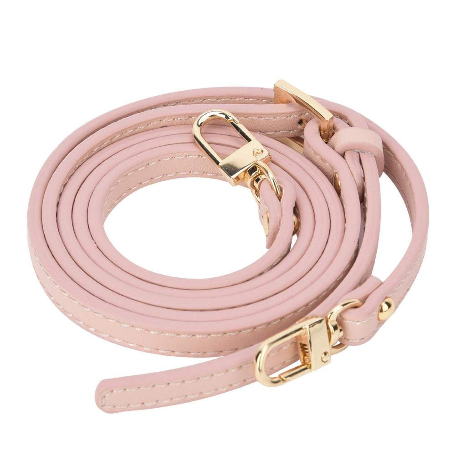 107~125 cm Taschengürtel, Taschengurt, Leder für Taschen zum Selbermachen (Cornel Pink) von Socobeta