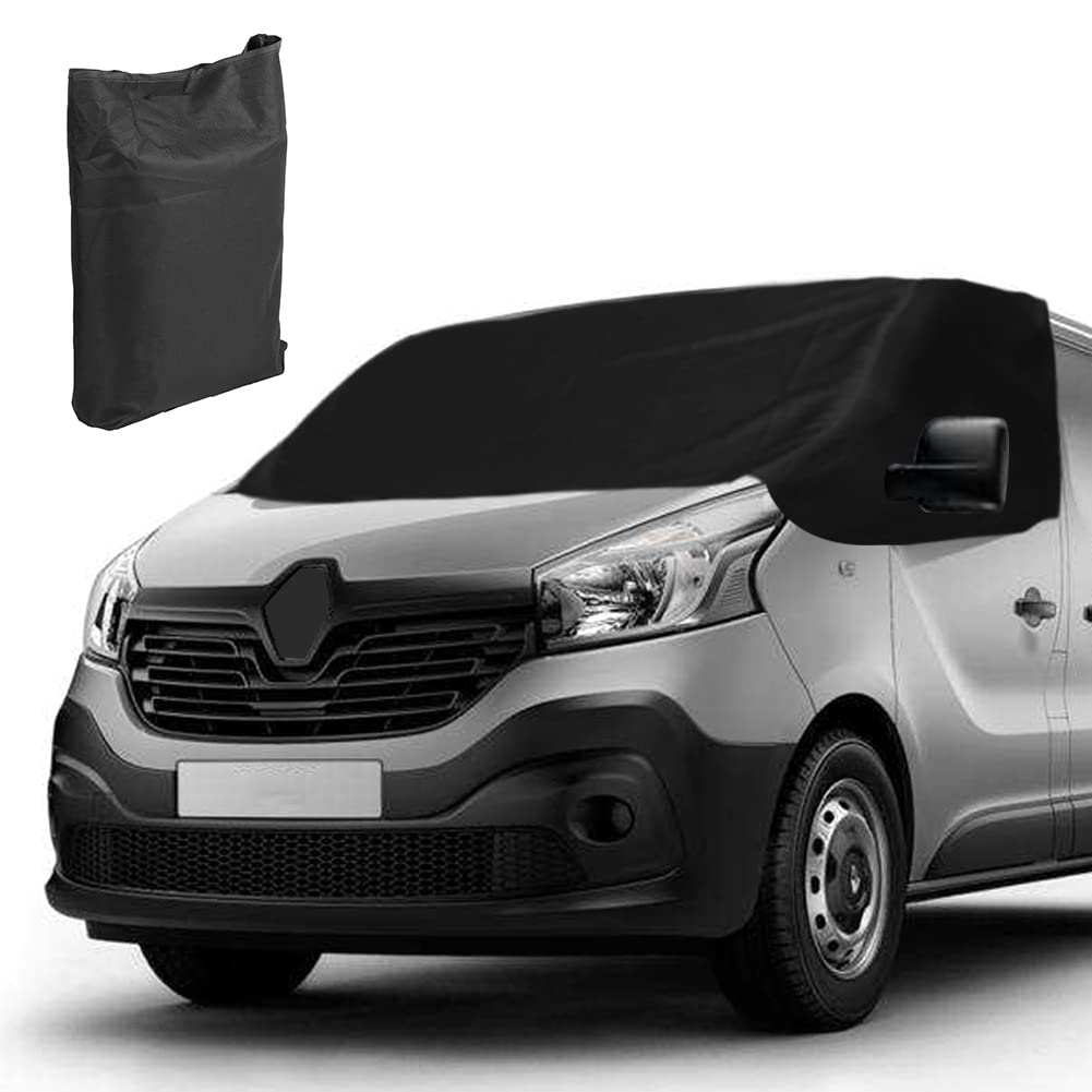 Auto Windschutzscheiben Abdeckung Ersatz für Renault Trafic 2014-2024, 600D Luxus Frontscheiben Sonnenschutz Ersatz für Flat Talento 2016-2020, 100% Verdunkelnd Frontscheibe Wrap Cover Auto Windschutzscheiben Abdeckung Ersatz für Renault Trafic 2014-2024, 600D Luxus Frontscheiben Sonnenschutz Ersatz für Flat Talento 2016-2020, 100% Verdunkelnd Frontscheibe Wrap Cover von Soekodu
