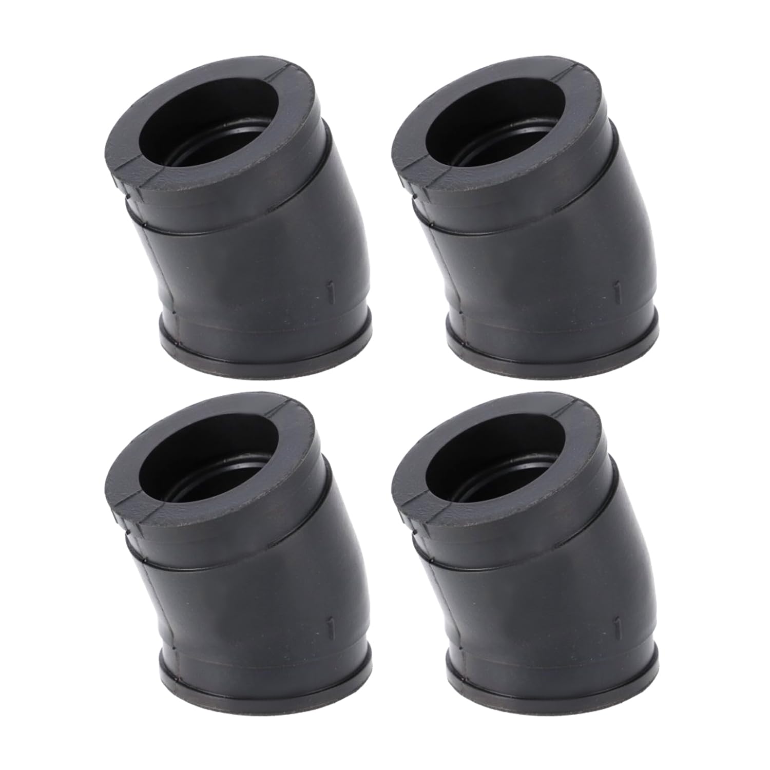 Sogoparts Isolator Vergasermanschette, 4 Stück, 16211-300-030 16212-300-030, kompatibel mit Honda Vergaser CB750 von Sogoparts