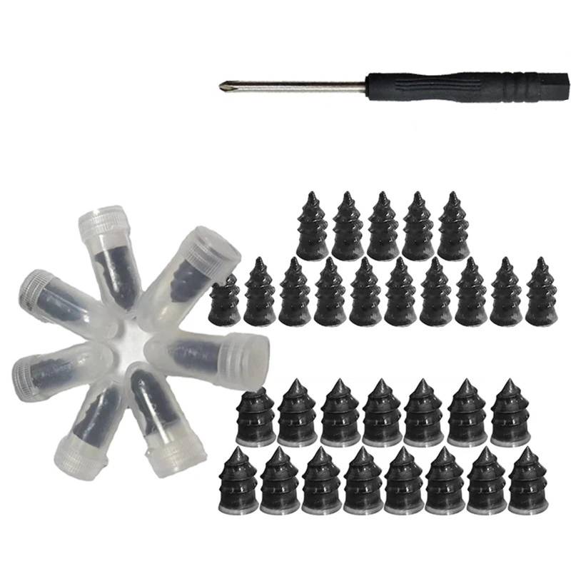 10/30Pcs Auto Motorrad Vakuum Reifen Reparatur Nägel LKW Roller Fahrrad Reifen Punktion Reparatur Werkzeuge Gummi Metall Nägel Zubehör (Size : 10Pcs Mix) von SolGlo