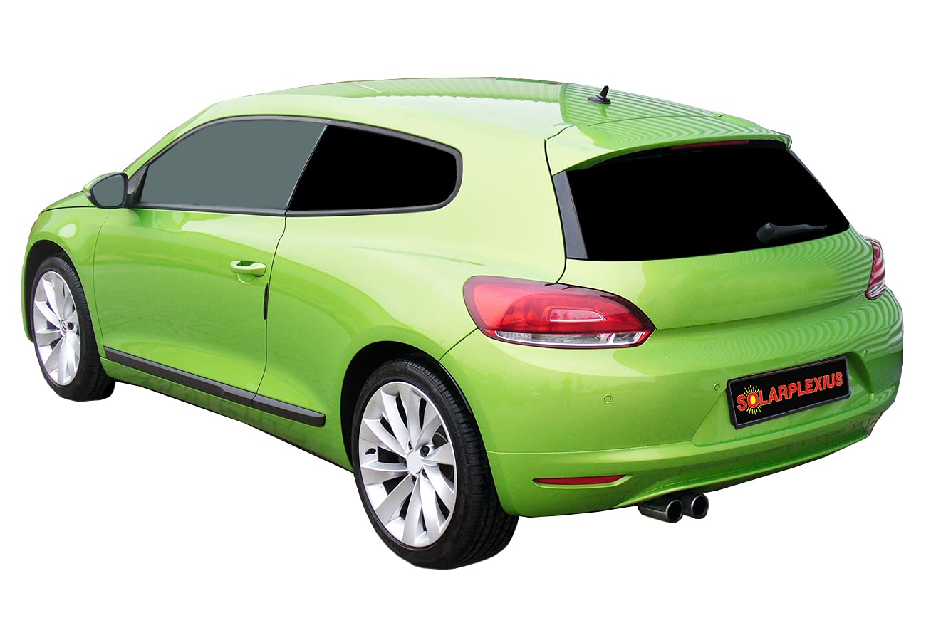 Solarplexius Auto-Sonnenschutz Scheiben-Tönung für VW Scirocco III 2008-17 Keine Folien Komplettsatz von Solarplexius
