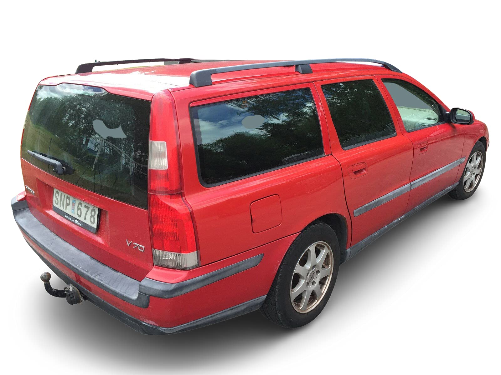 Solarplexius Auto-Sonnenschutz Scheiben-Tönung für Volvo V70 Kombi Bj. 97-00 Komplettsatz Keine Folie von Solarplexius