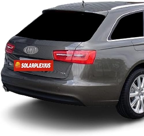 Solarplexius Auto-Sonnenschutz Scheiben-Tönung passgenau für Audi A6 Avant/Allroad Bj. 11-18 Keine Folie 3 er Satz-Kofferraum von Solarplexius
