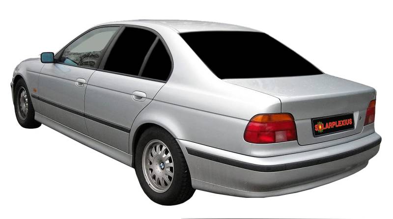 Solarplexius Auto-Sonnenschutz Scheiben-Tönung passgenau für BMW 5 Limousine E39 Bj. 95-03 Keine Folie Komplettsatz von Solarplexius