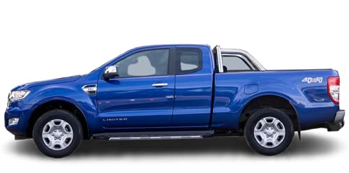 Solarplexius Auto-Sonnenschutz Scheiben-Tönung passgenau für Ford Ranger 1.5 Cab 2012-2022 Keine Folie Komplettsatz von Solarplexius