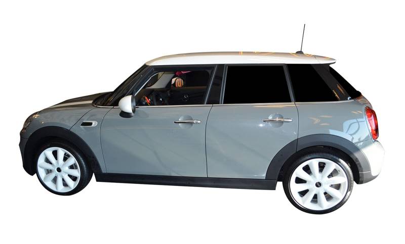 Solarplexius Auto-Sonnenschutz Scheiben-Tönung passgenau für Mini Cooper 5-Türer F55 ab 2014 Keine Folie Komplettsatz von Solarplexius