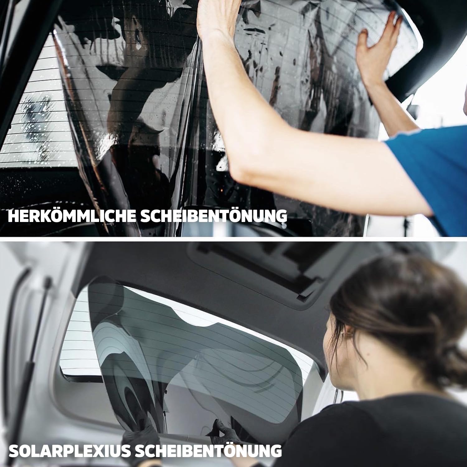 Solarplexius Auto-Sonnenschutz Scheiben-Tönung passgenau für Peugeot 207 Limo 3-Türer Bj. 06-14 Keine Folie Komplettsatz von Solarplexius