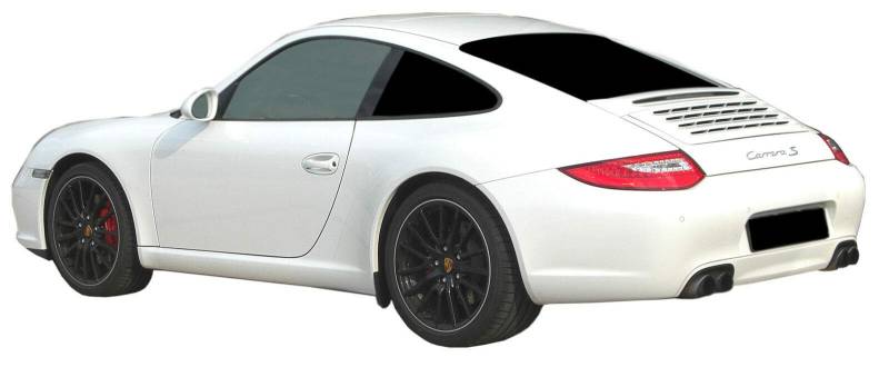 Solarplexius Auto-Sonnenschutz Scheiben-Tönung passgenau für Porsche 911 Typ:996 Bj. 97-04 Keine Folie Komplettsatz von Solarplexius