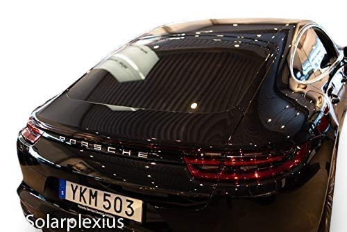 Solarplexius Auto-Sonnenschutz Scheiben-Tönung passgenau für Porsche Panamera 971 ab 2017 Keine Folie 1x Heckscheibe von Solarplexius