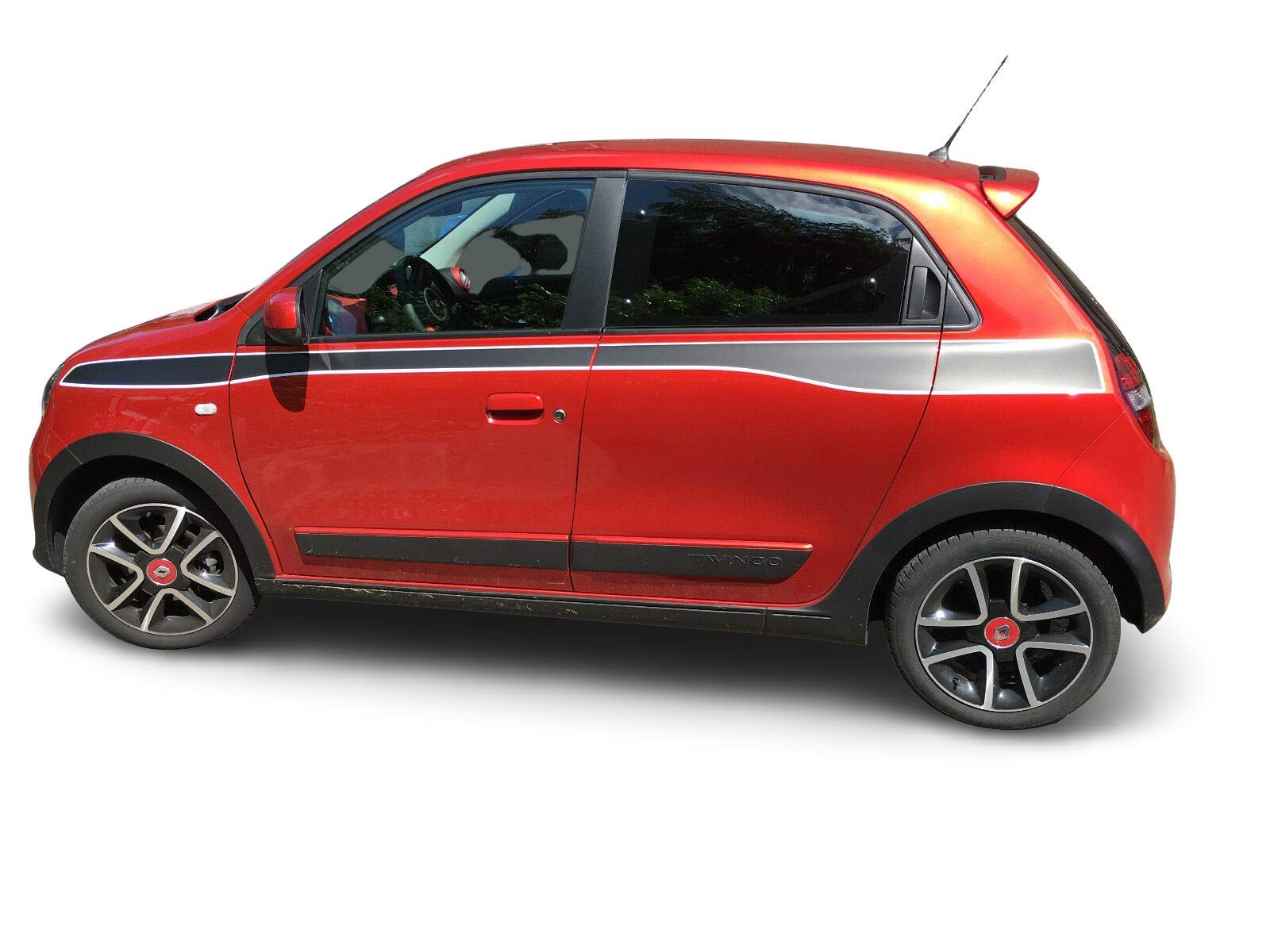 Solarplexius Auto-Sonnenschutz Scheiben-Tönung passgenau für Renault Twingo III Bj. 14-19 Keine Folie Komplettsatz von Solarplexius