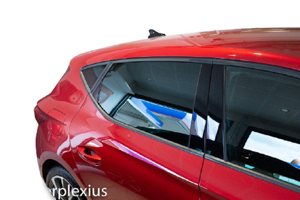 Solarplexius Auto-Sonnenschutz Scheiben-Tönung passgenau für SEAT Leon IV 5-Türer ab 2020 Heck+kl.Dreieckscheiben 3 Stck Keine Folie von Solarplexius