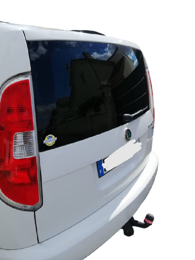 Solarplexius Auto-Sonnenschutz Scheiben-Tönung passgenau für Skoda ROOMSTER Bj. 06-15 Keine Folie 1x Heckscheibe von Solarplexius