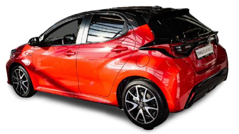 Solarplexius Auto-Sonnenschutz Scheiben-Tönung passgenau für Toyota Yaris 5-Türer ab 2020 Keine Folie Komplettsatz von Solarplexius