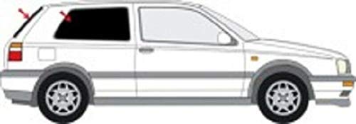 Solarplexius Auto-Sonnenschutz Scheiben-Tönung passgenau für VW Golf III 3-Türer ohne 3. Bremslicht Bj. 91-97 Keine Folie Komplettsatz von Solarplexius