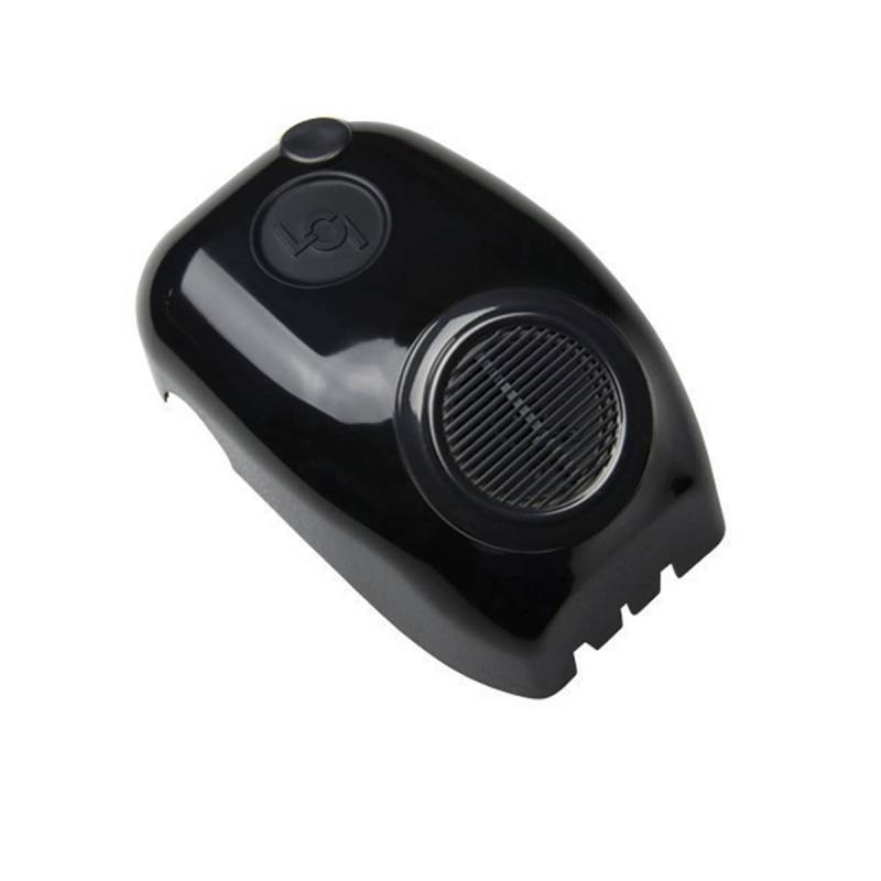 Lippert Components Solera Power RV-Markisen-Lautsprecher-Antriebskopf-Frontabdeckung, robuster schwarzer Kunststoff, universelle Passform für kurze, flache und geneigte Baugruppen, Soundgrill – 354185 von Solera
