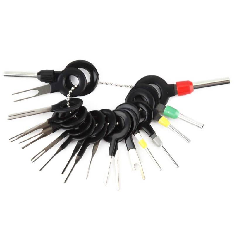 18PCS -Kabelbaumkabelbaum -Stecker -Klemme -Extraktor -Pick -Stecker -Crimp -Nadel -Nadel. von Solinder