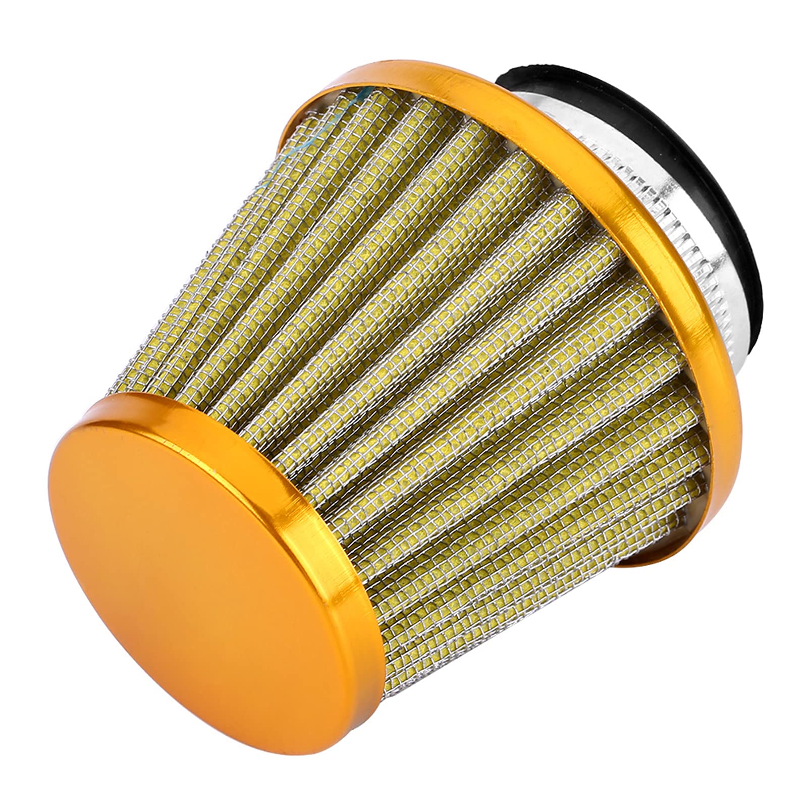 38 -mm -Luftfilter -Einlass -Induktions -Kit, Hochwertiger Filter für Off -Straßen -Motorrad -ATV -Pitbike, Kann mit Klemme Leicht mit Flush -Gummi -Adaptern Eingestellt Werden, von Solinder