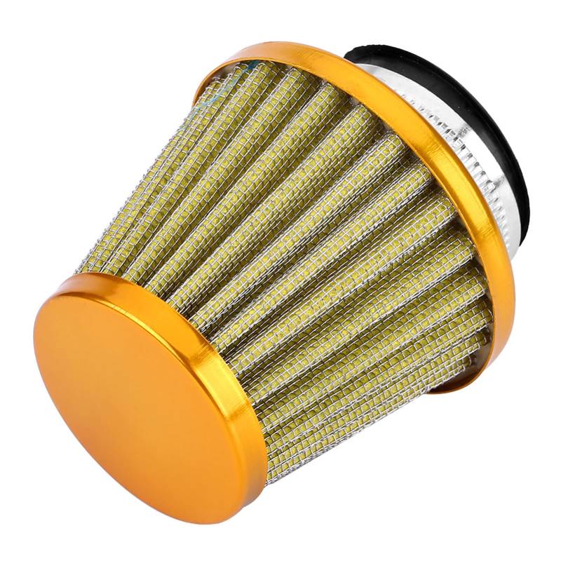 38 -mm -Luftfilter -Einlass -Induktions -Kit, Hochwertiger Filter für Off -Straßen -Motorrad -ATV -Pitbike, Kann mit Klemme Leicht mit Flush -Gummi -Adaptern Eingestellt Werden, von Solinder