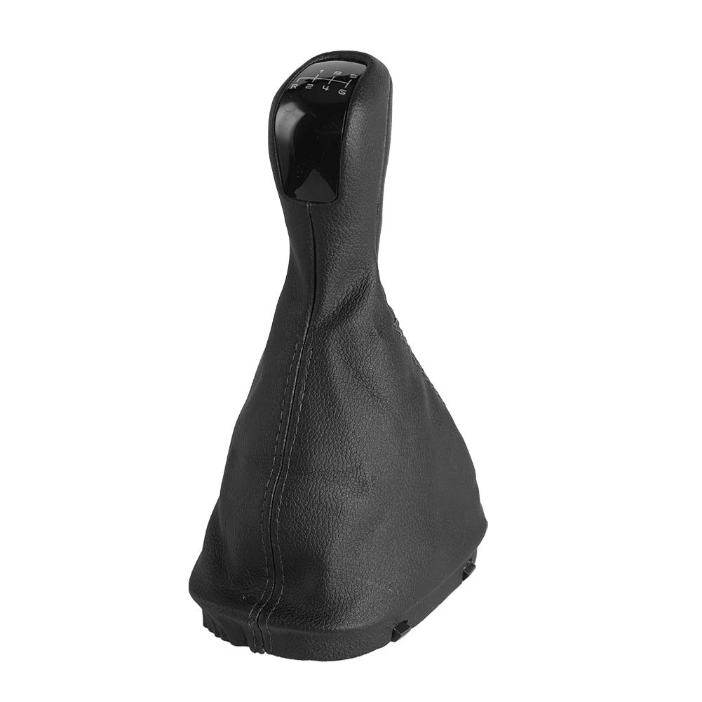 6 Speed Gear Shift Knob Giterin Deckung für C -Klasse W203 mit Leder 6 Speed Gear Shift Knob Giterin Deckung für C -Klasse W203 mit Leder von Solinder