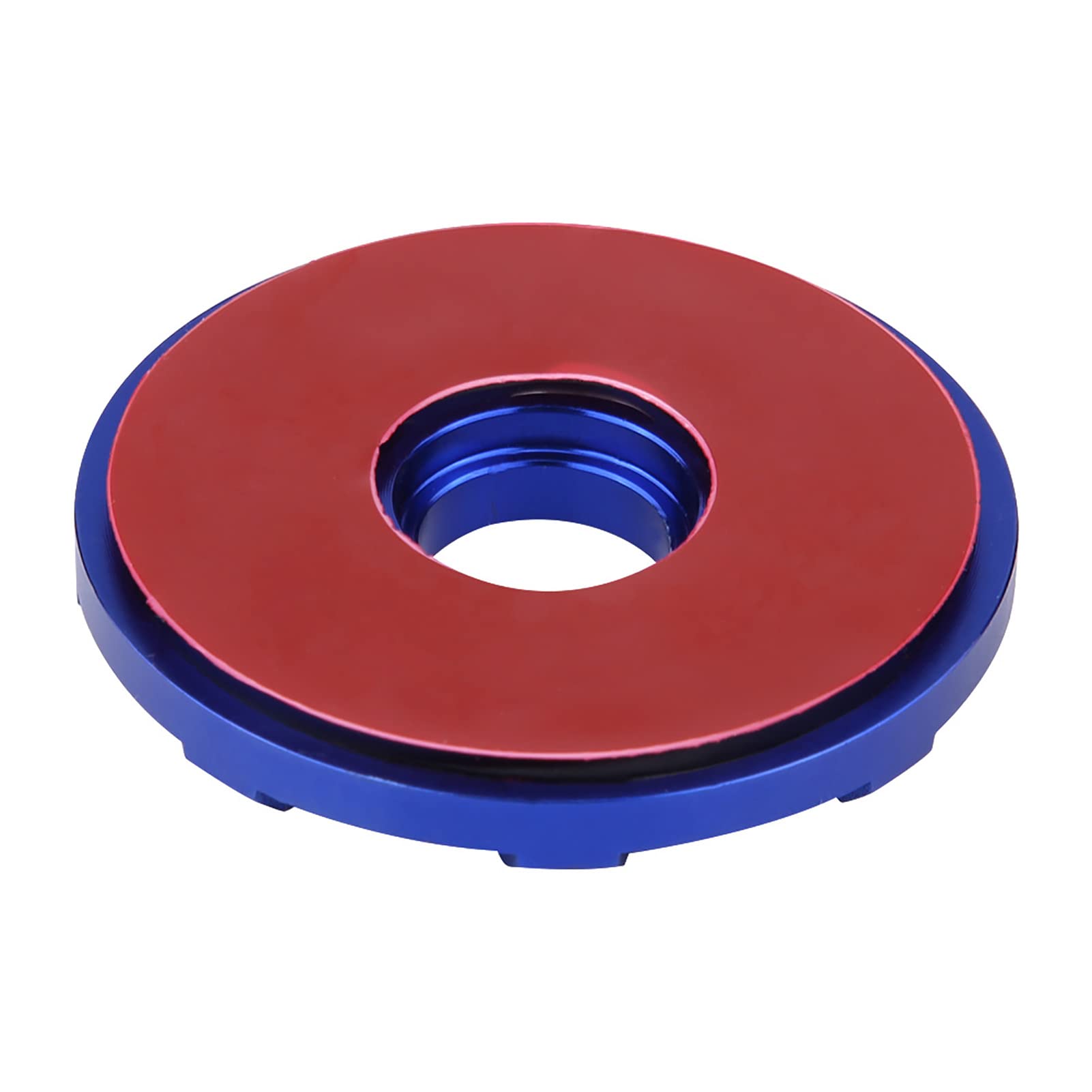 CNC Aluminiumlegierung Autos Rennsporthaube Lock Aussehen für Universelle Fahrzeuge mit Zubehör für die Meisten Autos (Blau) von Solinder