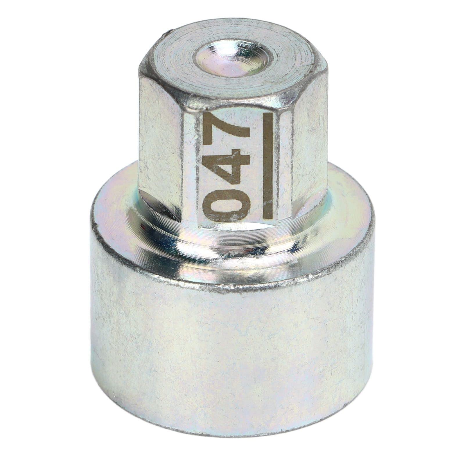 Diebstahlsicherer Radmuttern-Steckschlüssel-Entferner, Metallmaterial, Hohe Festigkeit, Einfache Installation, für 1er 3er 5er 6er 7er X1 X2 X3 X4 X5 X6 Z4 und Mehr. Wird Zum (047) von Solinder