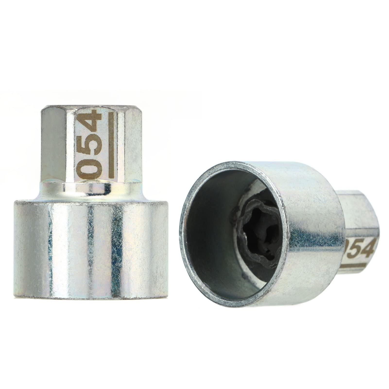 Diebstahlsicherer Radmuttern-Steckschlüssel-Entferner, Metallmaterial, Hohe Festigkeit, Einfache Installation, für 1er 3er 5er 6er 7er X1 X2 X3 X4 X5 X6 Z4 und Mehr. Wird Zum (054) von Solinder