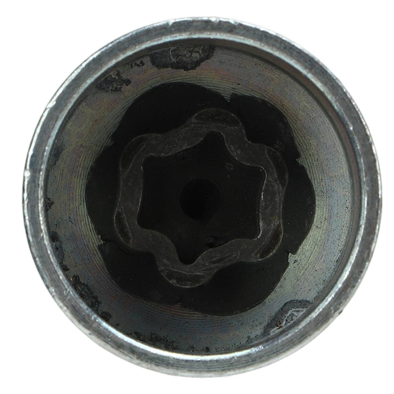 Diebstahlsicherer Radmuttern-Steckschlüssel-Entferner, Metallmaterial, Hohe Festigkeit, Einfache Installation, für 1er 3er 5er 6er 7er X1 X2 X3 X4 X5 X6 Z4 und Mehr. Wird Zum (056) von Solinder
