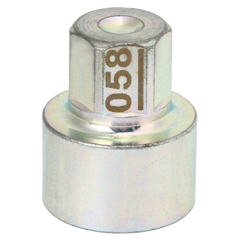 Diebstahlsicherer Radmuttern-Steckschlüssel-Entferner, Metallmaterial, Hohe Festigkeit, Einfache Installation, für 1er 3er 5er 6er 7er X1 X2 X3 X4 X5 X6 Z4 und Mehr. Wird Zum (058) von Solinder