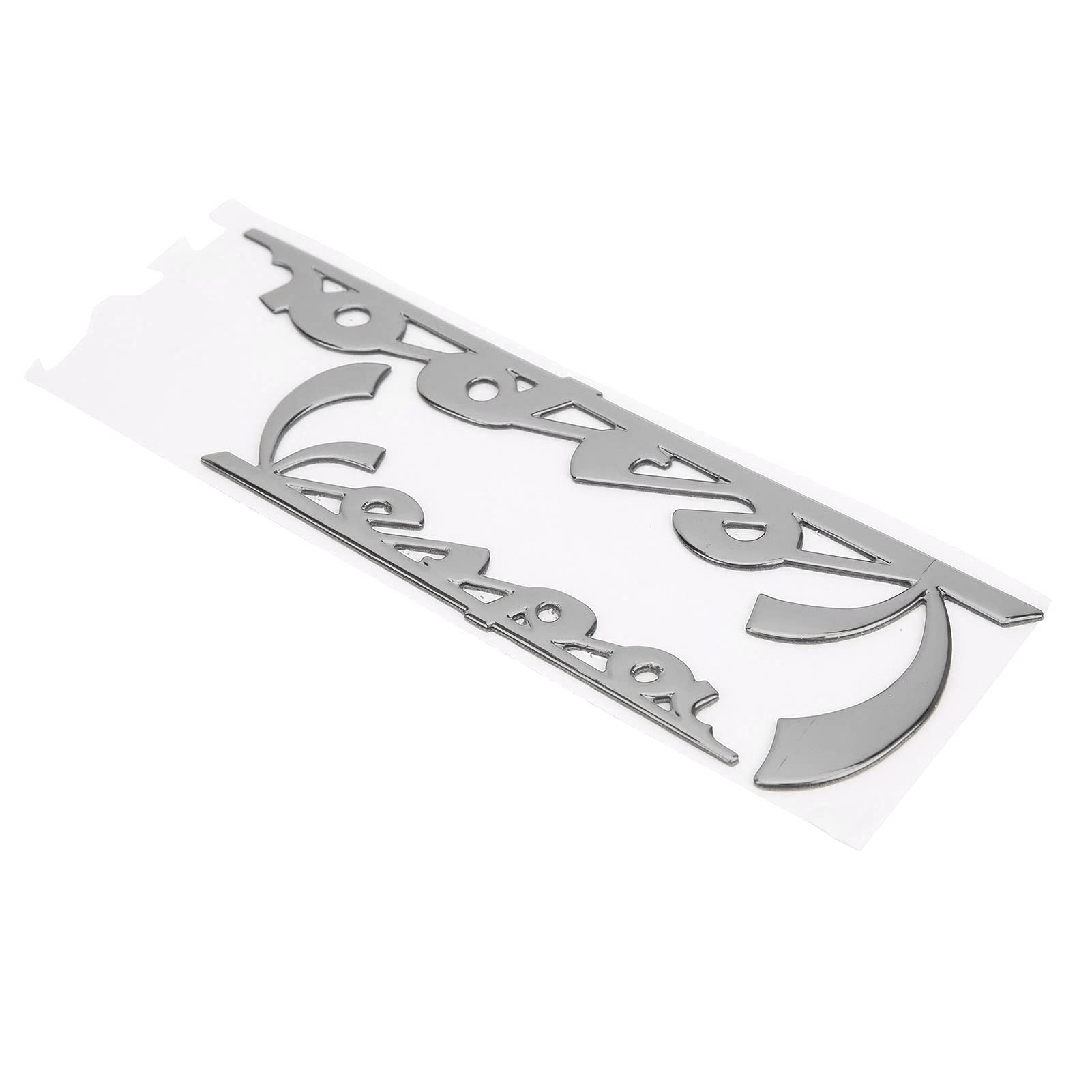 Emblem Aufkleber, Einfach zu Installieren 3D-Abzeichen für GTS300 LX125 LX150 verschleiß Fest und Stilvoll Aussehen (Silber) von Solinder