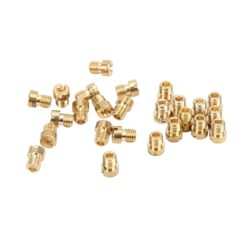 Hauptstrahlhackfleisch-Carb-Hauptstrahl-Jet-Kit 55-115 M5 Ersatz für Dellorto Carburetor PHBG, Einfach zu Bedienen, Robust, Verschiedene Ausstattungsoptionen von Solinder