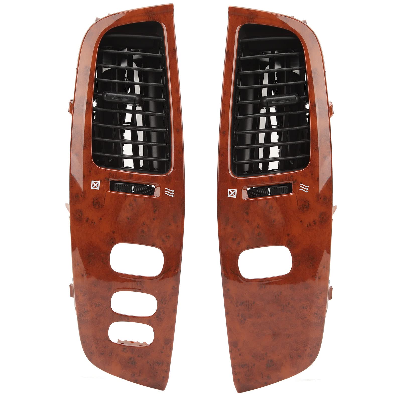 Instrumententafel Lufteinleitungsgrill, Armaturenbrett Holz Getreide Das Links Rechte Luftauslass -Kit für Land Cruiser FJ100 1998-2007, Verbessert den Innenraum des Autos mit Instrumententafel Lufteinleitungsgrill, Armaturenbrett Holz Getreide Das Links Rechte Luftauslass -Kit für Land Cruiser FJ100 1998-2007, Verbessert den Innenraum des Autos mit von Solinder
