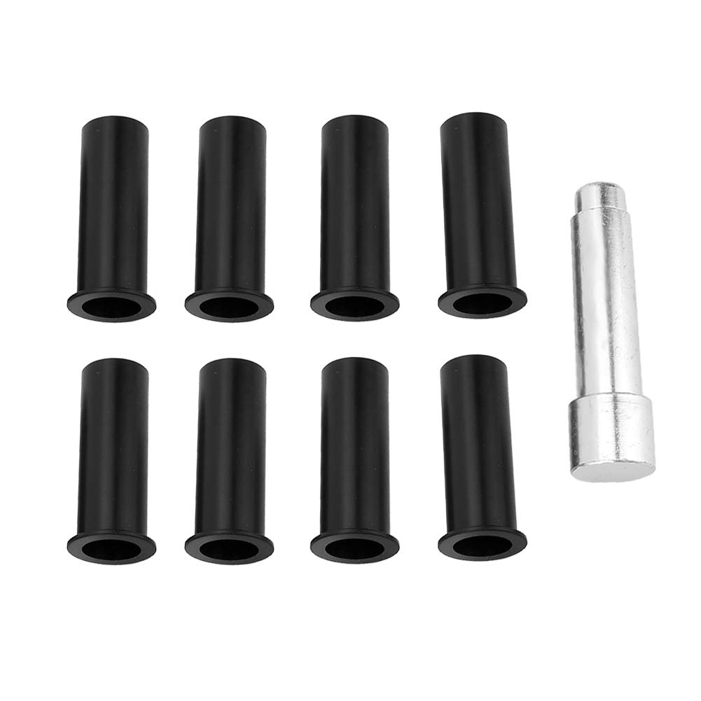 JKU 07-18 2 Türscharnierbuchsenkit, 8pcs-Liner und Installationswerkzeug, ABS + Aluminiumlegierung, Rost- und Verschleißfestigkeit, Optimale Haltbarkeit, Einfache Installation JKU 07-18 2 Türscharnierbuchsenkit, 8pcs-Liner und Installationswerkzeug, ABS + Aluminiumlegierung, Rost- und Verschleißfestigkeit, Optimale Haltbarkeit, Einfache Installation von Solinder