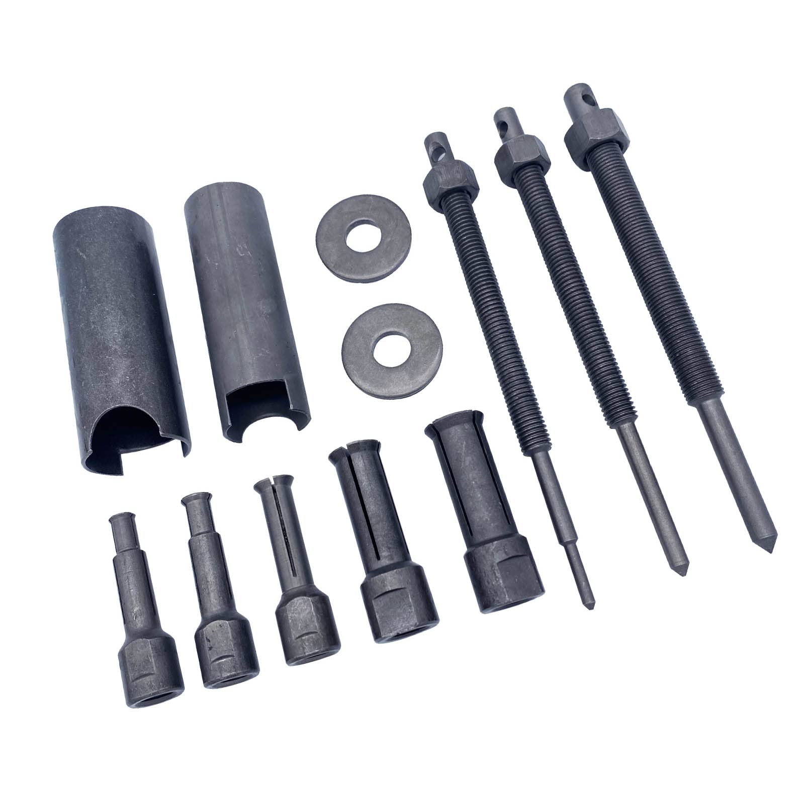 Lagerabzieher, Werkzeugsatz Zum Gleichmäßigen Herausziehen von Lagern aus Metall für Motorräder, für Pumpenlager, Maschinenlager, Generatorlager, Fahrradräder Lagerabzieher, Werkzeugsatz Zum Gleichmäßigen Herausziehen von Lagern aus Metall für Motorräder, für Pumpenlager, Maschinenlager, Generatorlager, Fahrradräder von Solinder