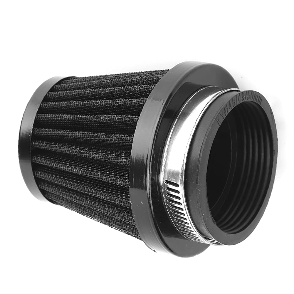 Luftfilterreiniger, Pilzkopf -Doppeldrahtnetzfilter Universal 60 Mm/2,4 Zoll mit Großer Filtrationsfläche, Hoher Aschekapazität (48 mm) von Solinder