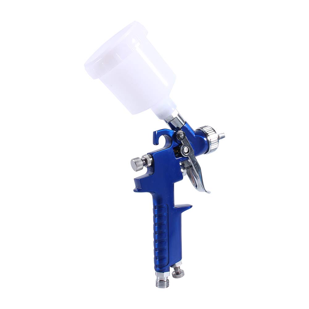 Luftsprühpistole - Edelstahlnadel und Düse, Leichtes Gewicht mit Ausgezeichneter Zerstäubung, Schwerkraft -Futter -HVLP -Mini -Lack -Sprühgerät 0,8 Mm Düse für Kleine Luftsprühpistole - Edelstahlnadel und Düse, Leichtes Gewicht mit Ausgezeichneter Zerstäubung, Schwerkraft -Futter -HVLP -Mini -Lack -Sprühgerät 0,8 Mm Düse für Kleine von Solinder