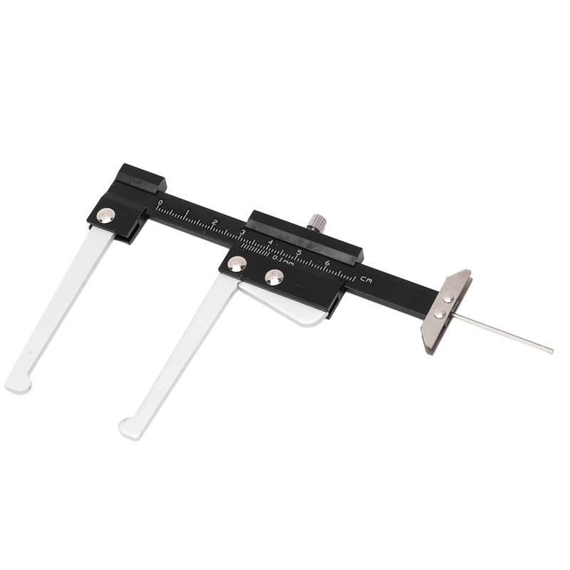 Professioneller Metrischer Bremsscheibentiefenmessschieber, Hochleistungs-Reifenprofilmesser 0-60 Mm von Solinder