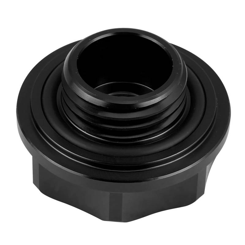 Robuster Aluminiumlegierungsölfüllerabdeckung, Feste Konstruktion, Ölleckage mit Hoher Temperatur und Druckwiderstand, Exquisite Kabinendekor für das Auto, Einfache Installation, von Solinder
