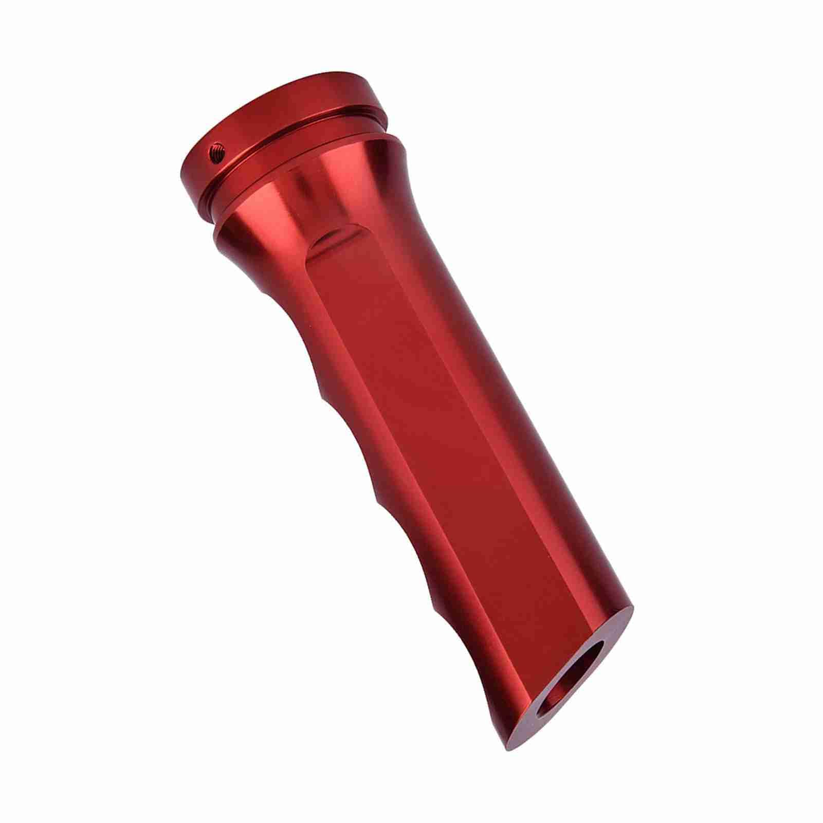 Universal Auto Car Aluminium Handbremsabdeckung Griff Schutzhülle, Sauberes und Komfortables Gefühl, Einfache Installation, Klassisches Design, Rot Schwarz Lila Silberblaues (Rot) von Solinder