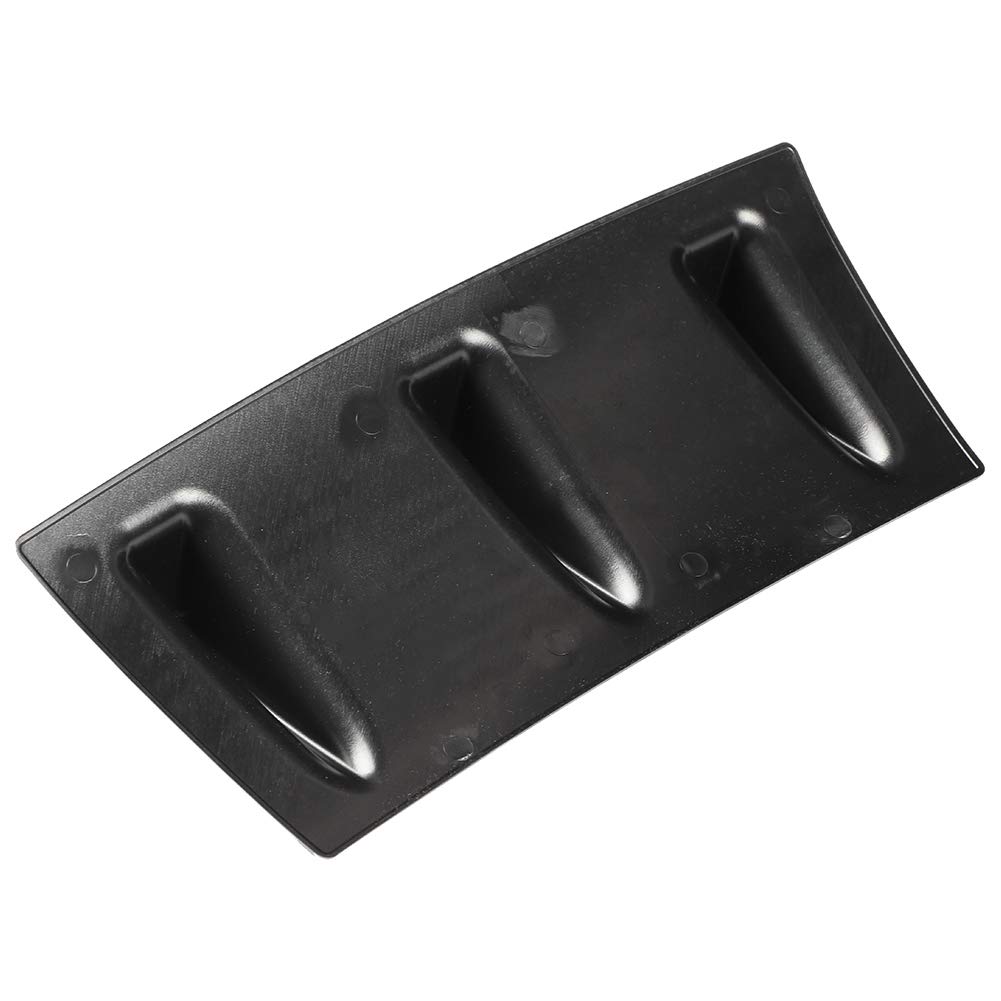 Universal Car Hadern Haifischflossen-Diffusor-Chassis-Spoiler-Flügellippe, Abgenutzte Resistentes und Robustes ABS-Material, Einfache Installation mit Klebeband und (S 3cm / 1,2in) von Solinder