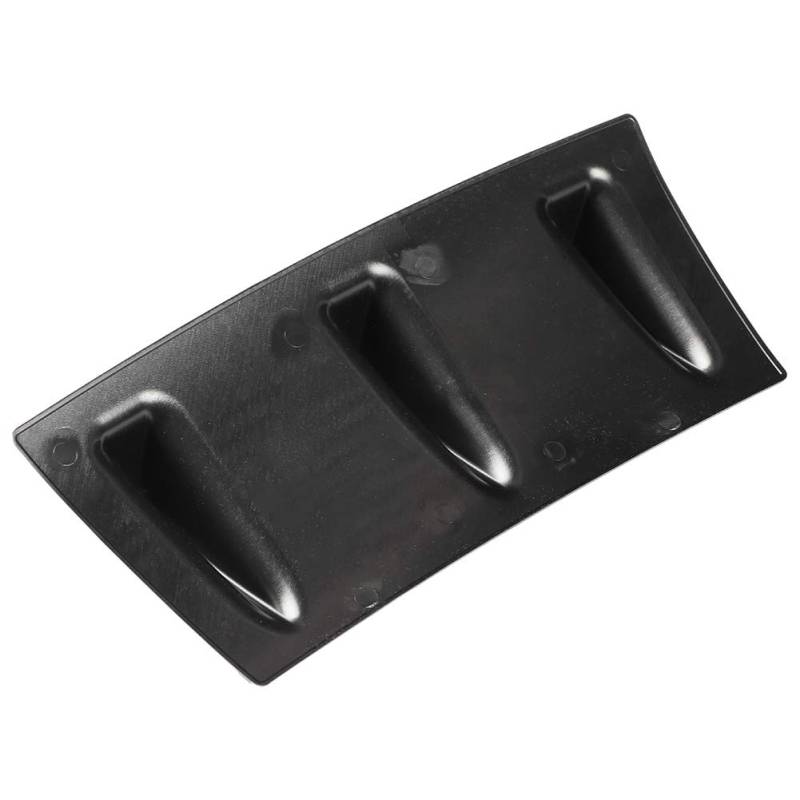 Universal Car Hadern Haifischflossen-Diffusor-Chassis-Spoiler-Flügellippe, Abgenutzte Resistentes und Robustes ABS-Material, Einfache Installation mit Klebeband und (S 3cm / 1,2in) von Solinder
