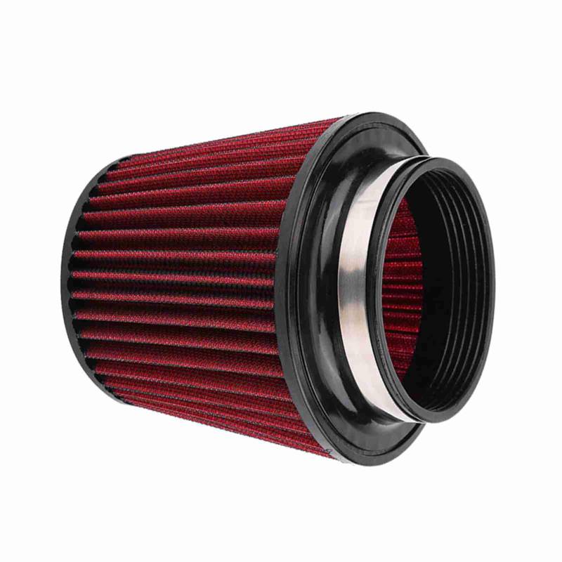 Universal Car Modification High Flow Einlasslufteinlass Rundkegel Luftfilter Reiniger Rotes Baumwollgaze für Universelle Modelle, Bietet Einen Hohen Luftstrom, Bereit für den von Solinder