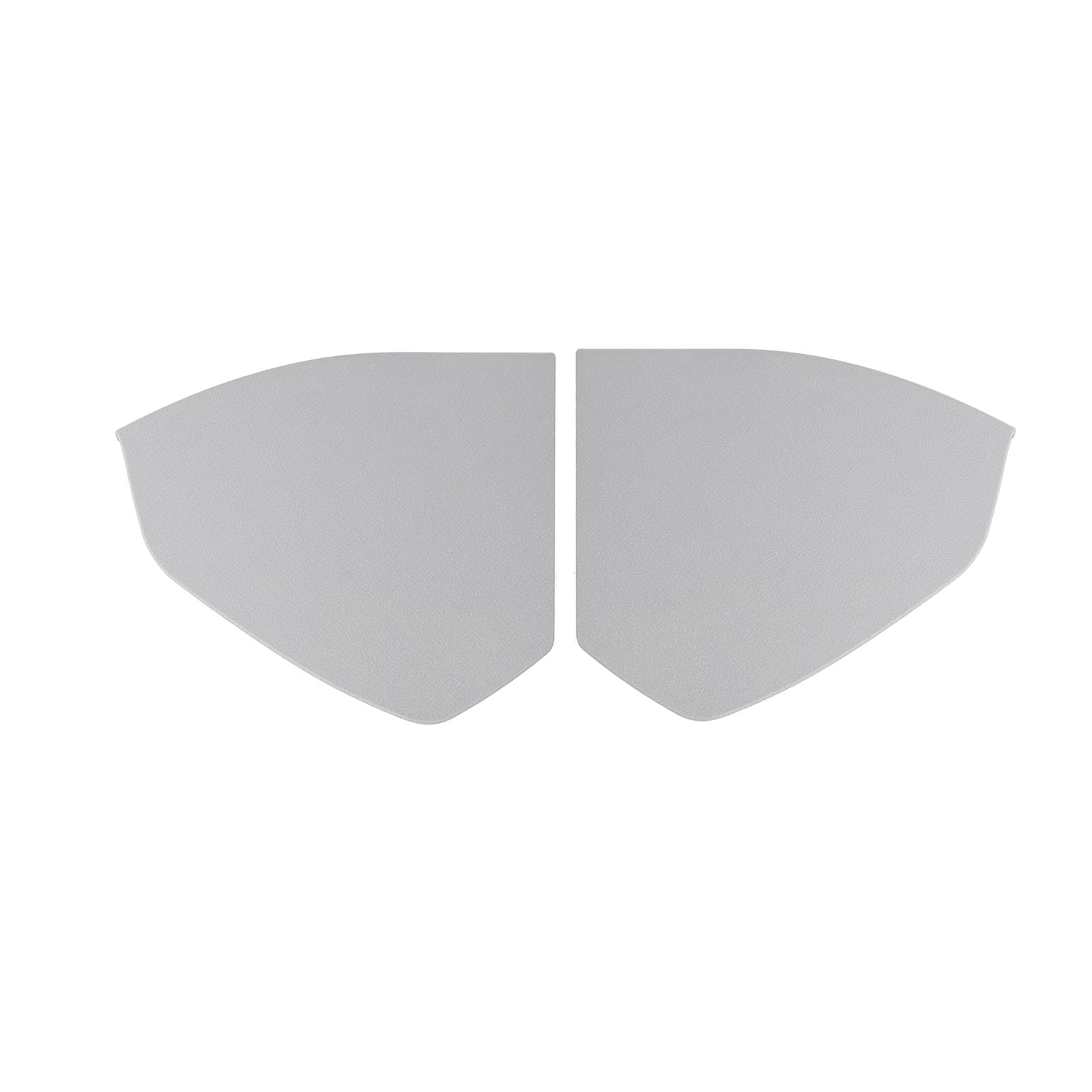 Vordere Linke und Rechte Türpaar Oberer Abdeckung für W211 2003-2006, Made aus ABS-Material, Originalstandard, Einfache Installation, 2117270148 (Vorne nach links) und (Grau) von Solinder