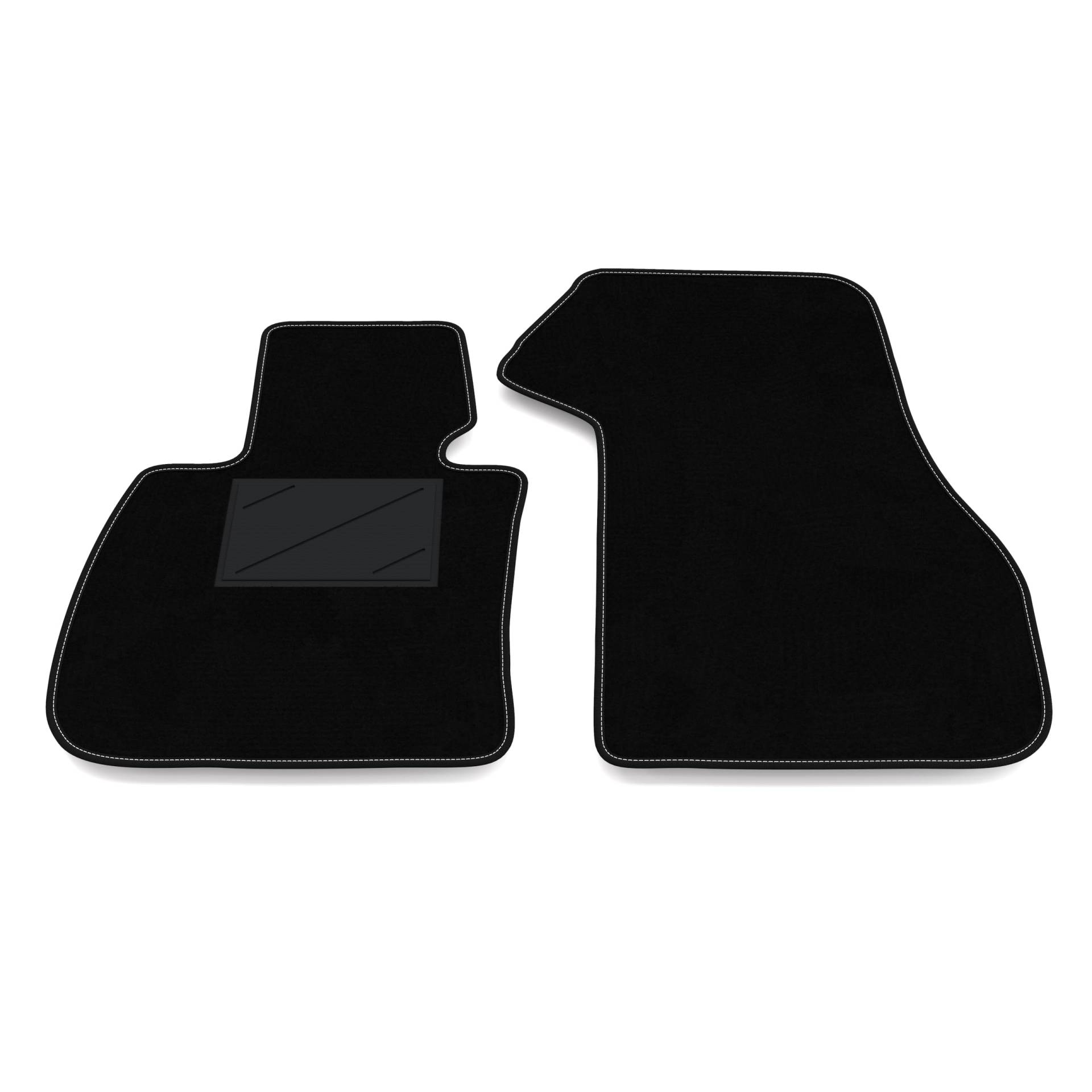 Auto-Fußmatten Kit nur vorne 2 Stück kompatibel mit BMW X1 F48 2015-2022 | Set 2 Teppiche vorne nach Maß in Teppich Auto-Fußmatten Kit nur vorne 2 Stück kompatibel mit BMW X1 F48 2015-2022 | Set 2 Teppiche vorne nach Maß in Teppich von Somer Car