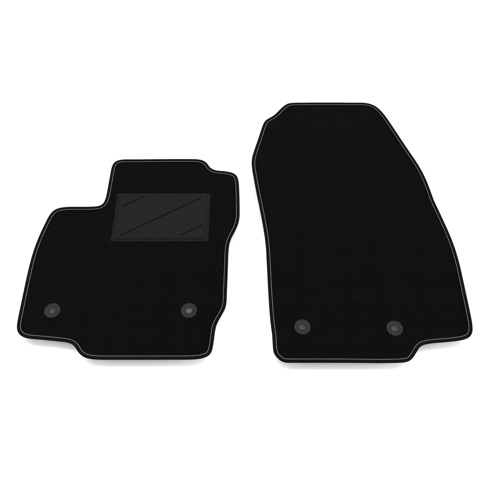 Auto-Fußmatten Kit nur vorne 2 Stück kompatibel mit Ford B-MAX 2012-2020 | Set 2 Teppiche vorne nach Maß in Teppich Auto-Fußmatten Kit nur vorne 2 Stück kompatibel mit Ford B-MAX 2012-2020 | Set 2 Teppiche vorne nach Maß in Teppich von Somer Car