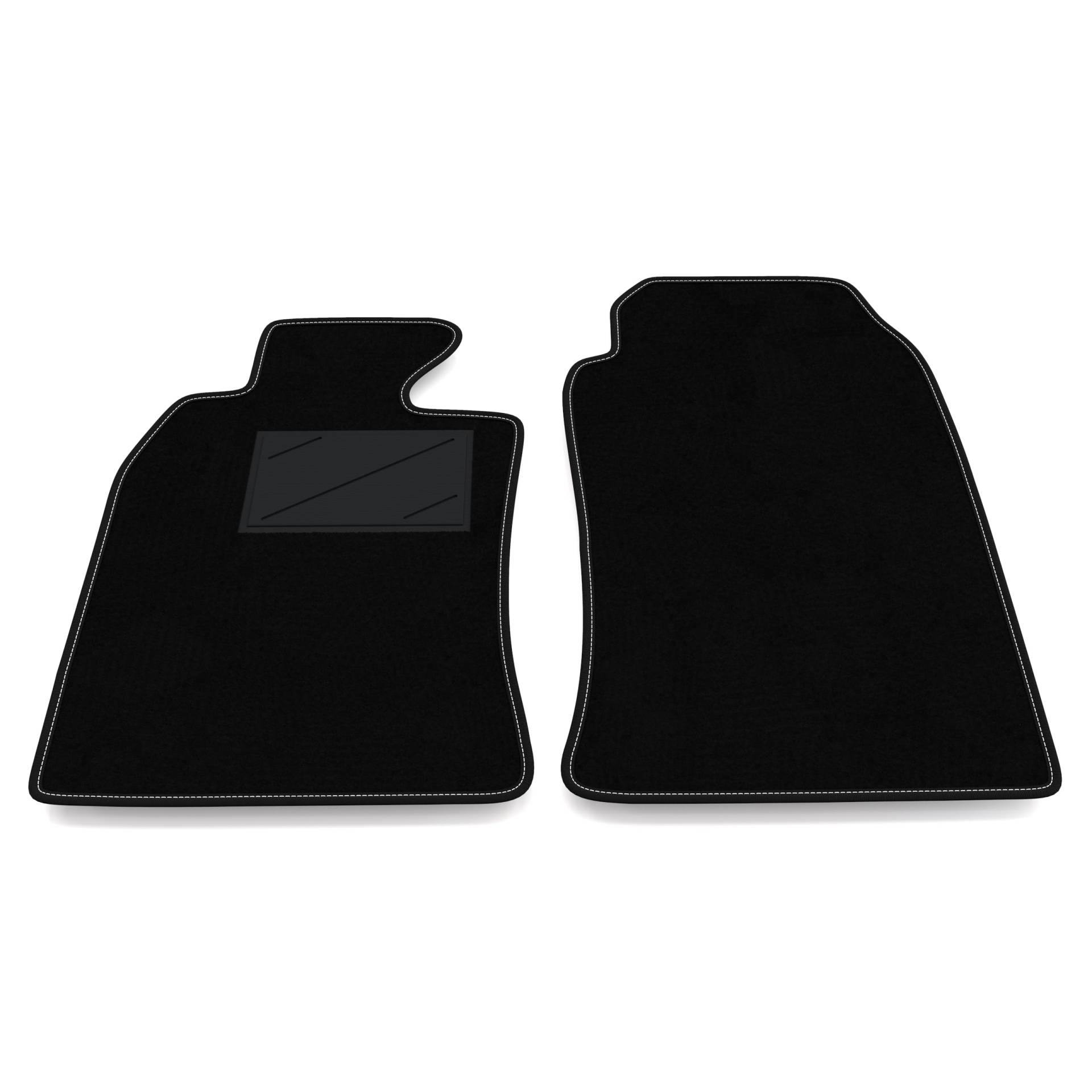 Auto-Fußmatten Kit nur vorne 2 Stück kompatibel mit Mini Cooper R50 2001-2007 | Set 2 Teppiche vorne nach Maß in Teppich Auto-Fußmatten Kit nur vorne 2 Stück kompatibel mit Mini Cooper R50 2001-2007 | Set 2 Teppiche vorne nach Maß in Teppich von Somer Car