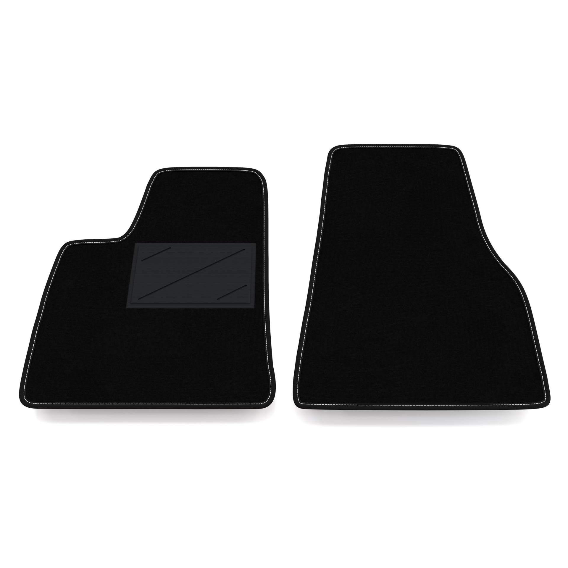 Auto-Fußmatten Kit nur vorne 2 Stück kompatibel mit Tesla Model S 2012-2021 | Set 2 Teppiche vorne nach Maß in Teppich Auto-Fußmatten Kit nur vorne 2 Stück kompatibel mit Tesla Model S 2012-2021 | Set 2 Teppiche vorne nach Maß in Teppich von Somer Car