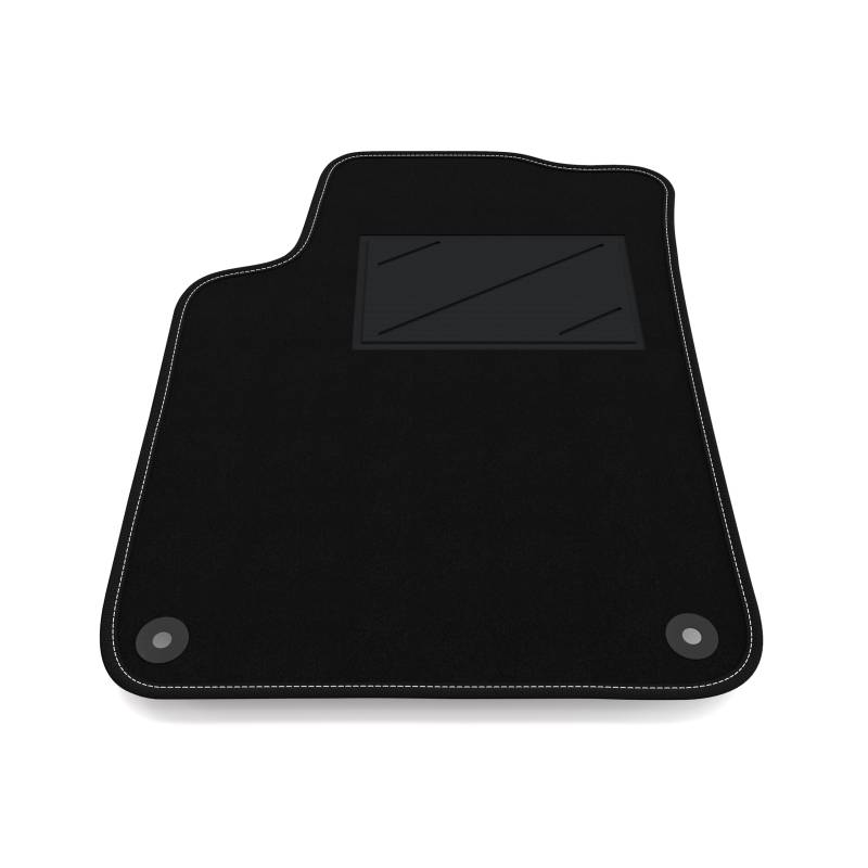 Automatte nur auf der Fahrerseite, 1 Stück, kompatibel mit Citroen C3 2009-2013 | 1 maßgeschneiderter Teppich von Somer Car