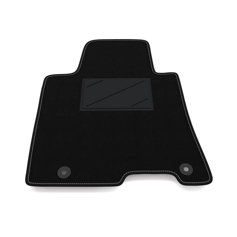 Automatte nur auf der Fahrerseite, 1 Stück, kompatibel mit Hyundai i30 GD – Kombi-5-Türer 2012–2017 | 1 maßgeschneiderter Teppich von Somer Car